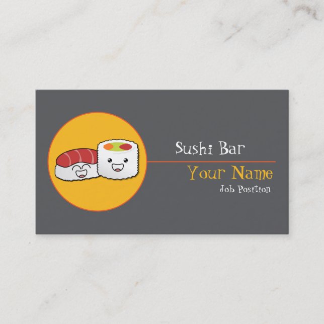 Carte de visite Sushi Bar (Devant)