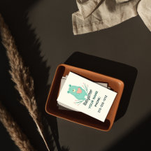 Sweet Blue Bear Heart Babysitter QR Code