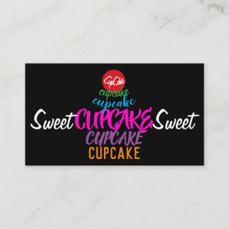 Carte De Visite Sweet CUPCAKE Sweet