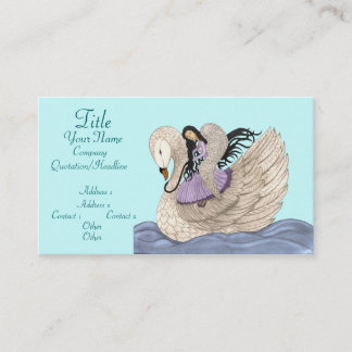 Carte De Visite Sweet Dreams (L'Ange & Le Cygne)