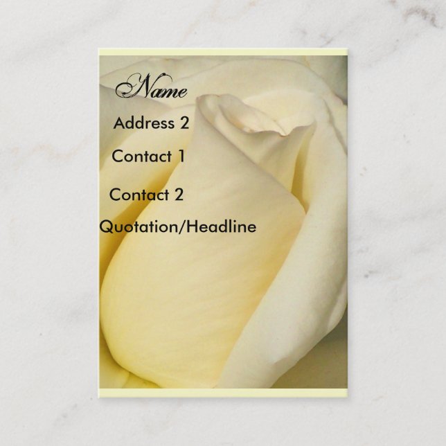 Carte De Visite Sweet_Profile Card_by Elenne Boothe (Devant)