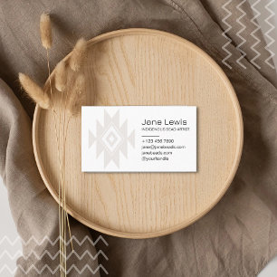 Carte De Visite Symbole amérindien Illustration Art autochtone