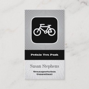 Carte De Visite Symbole de bicyclette