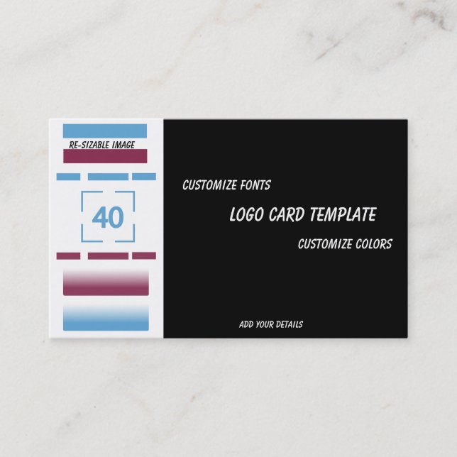 Carte De Visite Symbole Diagramme aéronautique Classe Espace aérie (Devant)