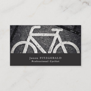 Carte De Visite Symbole vélo, Cyclisme, Bicycliste