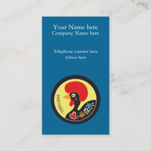 Carte De Visite Symboles du Portugal - le Galo de Barcelos