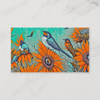 Carte De Visite Symphonie d'encre d'alcool AV enchantée"