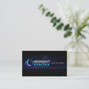 Carte De Visite Syntaxe de minuit