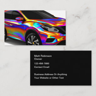 Carte De Visite Systèmes audio automobiles et alarme sympas