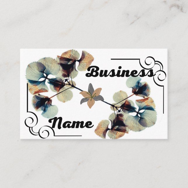 Carte De Visite T-shirt nutrition (Devant)