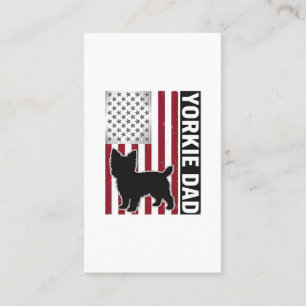 Carte De Visite T-shirt pour chien avec gravure vintage patriotiqu