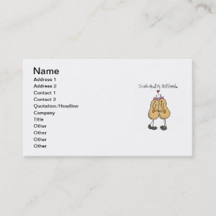 Carte De Visite T-shirts et Cadeaux Fou de Ma Meilleure Amie