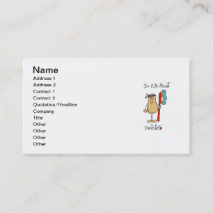 Carte De Visite T-shirts et Cadeaux Fous de Dentisterie