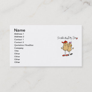 Carte De Visite T-shirts et Cadeaux Fous de Mon Fils