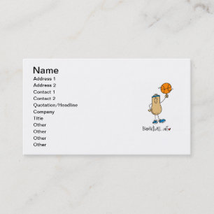 Carte De Visite T-shirts et cadeaux pour fan de basket-ball