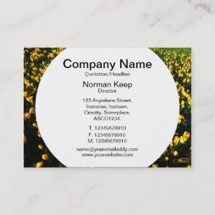 Carte De Visite Table ronde - Crocus