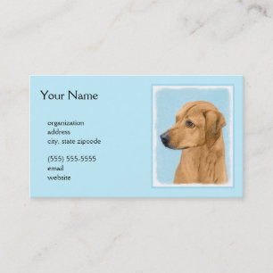 Carte De Visite Tableau Rhodesian Ridgeback - Art Chien original