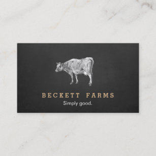 Cartes De Visite Vache Lait Zazzle Fr