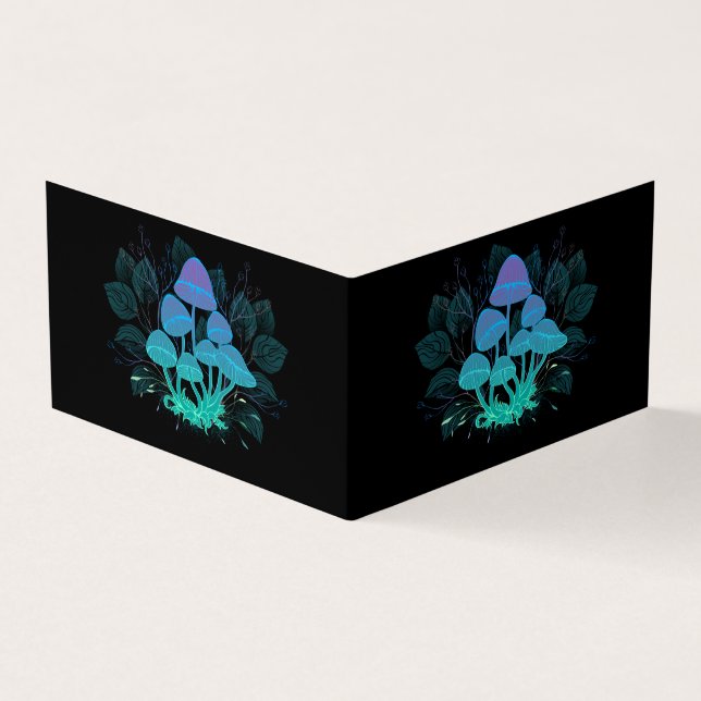 Carte De Visite Tabourets dans Bushes (Extérieur)