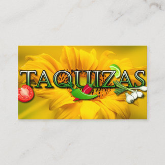 Carte De Visite Tacos à emporter