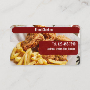 Carte De Visite tacos du petit-déjeuner