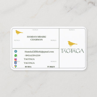 CARTE DE VISITE TAGTAGA