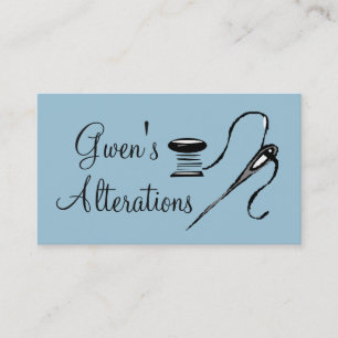 Carte De Visite Tailleur, Retouches, Confection sur mesure, Coutur