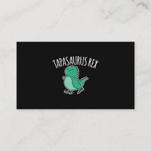 Carte De Visite Tapasaurus Rex Dance Dinosaur Dino