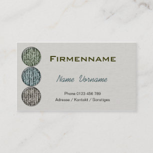 Carte De Visite Tapis