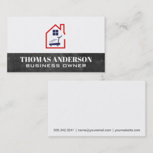 Carte De Visite Tapis de course de la salle de gym