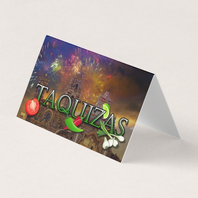 Carte De Visite Taquizas (Devant)