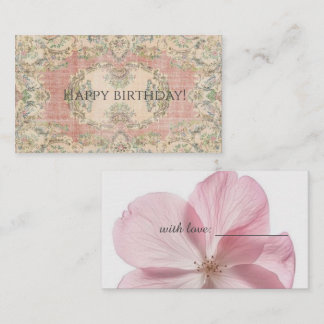 Carte De Visite Tarjeta de cumpleaños