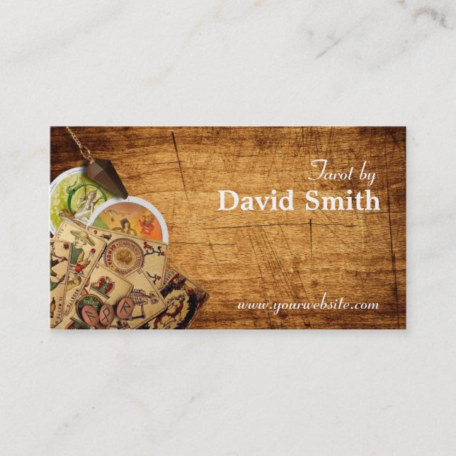 Carte De Visite Tarot Business Cards (Devant)