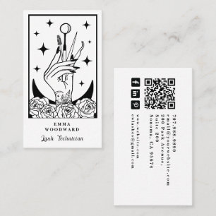 Carte de visite Tarot de Technicien de Cils