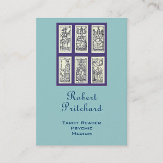 Carte De Visite Tarot espagnol vintage