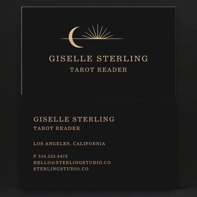 Carte De Visite Tarot Reader (Créateur téléchargé)