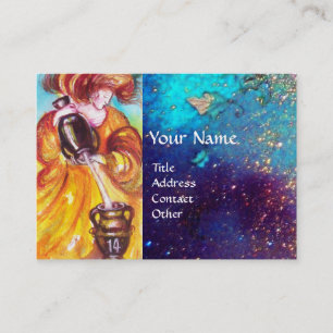 CARTE DE VISITE TAROTES DES OMBRES PERDUES / LA TEMPÉRANCE