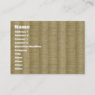 Carte De Visite Tatami Mat 畳 2