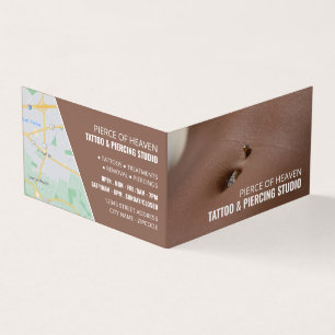Carte De Visite Tatouage et perçage corporel Studio Rendez-vous