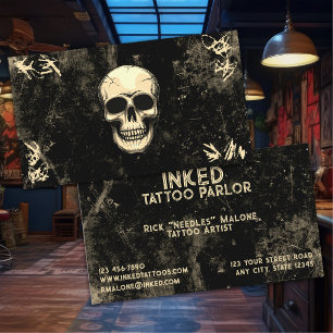 Carte De Visite Tatoueur Professionnel