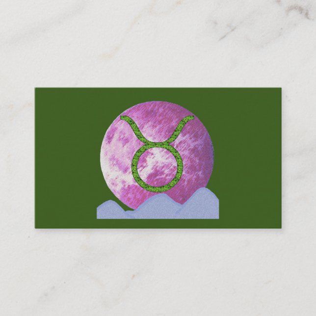 Carte De Visite Taurus (Devant)