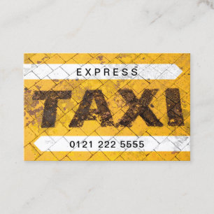Carte De Visite Taxi