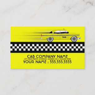Carte De Visite taxi