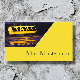CARTE DE VISITE TAXI