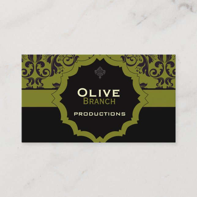 Carte De Visite <TBA WINNER>Jus olive (Devant)