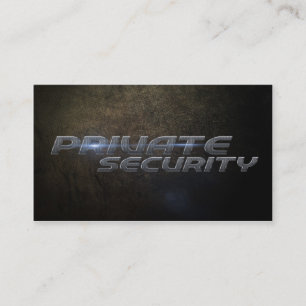 Carte De Visite Te privez security Business card