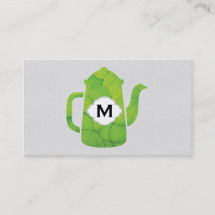 Carte De Visite Teapot (feuille)