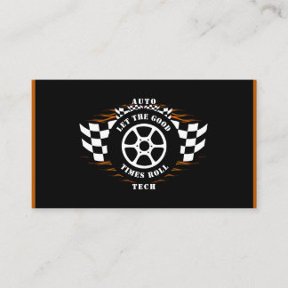 Carte De Visite Technicien Automobile Mécanicien Automobile Indust