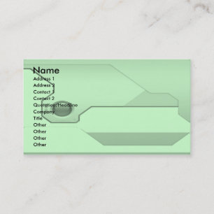 Carte De Visite Technologie-Affaire-Carte