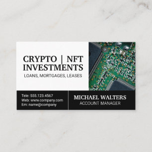 Carte De Visite Technologie   Matériel microprocesseur